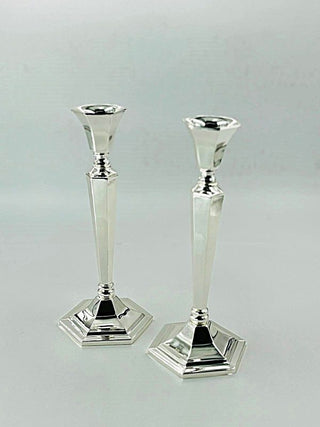 Silverplated Candlesticks 22cm