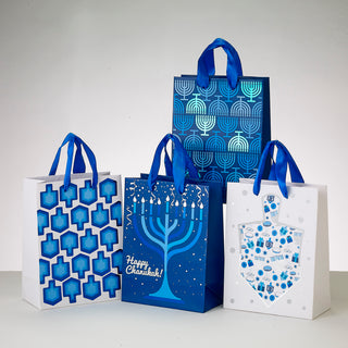 Set of 4 Chanukah Gift Bags