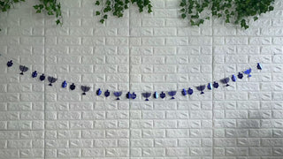 Chanukah Blue/Silver Foil Garland