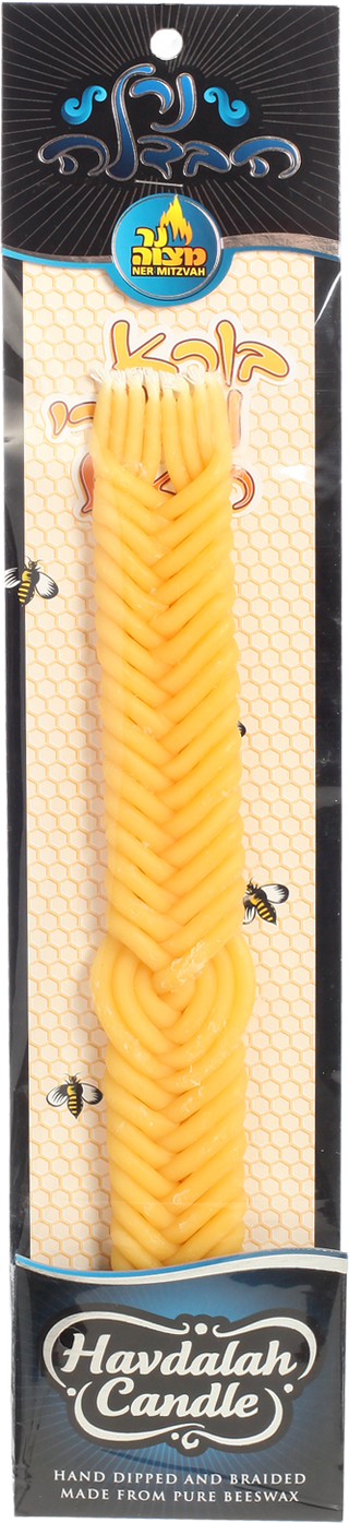 Beeswax Havdalah Candle