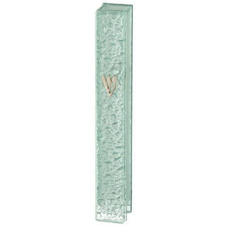 Glass Mezuzah "Bubbles" Design