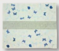 Challah Cover with Embroidery Butterfly