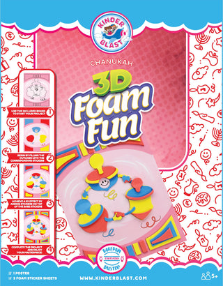 Chanukah 3D Foam Fun Poster