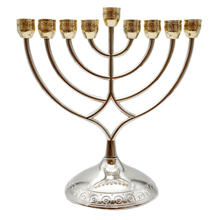 Metal Menorah 28cm