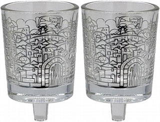 Neronim Glass Jerusalem Silver
