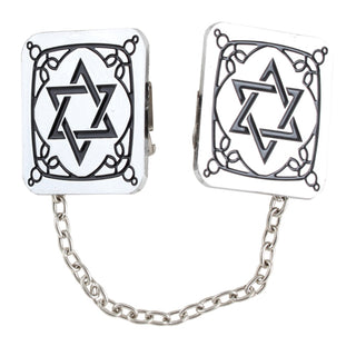 Tallit Clips Star Of David