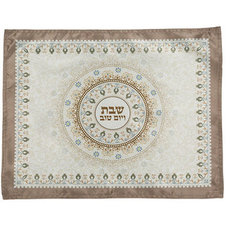 Fabric Challah Cover Print