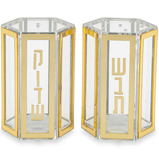 Lucite Salt & Pepper
