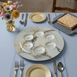 Glass Passover Plate