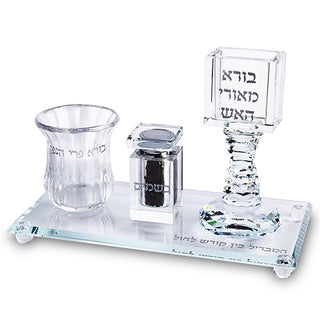 Crystal Havdalah Set