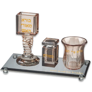 Crystal Havdalah Set
