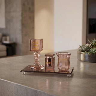 Crystal Havdalah Set