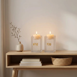 Crystal Candlesticks 8 cm