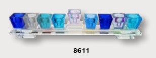Chanukah Crystal Menorah