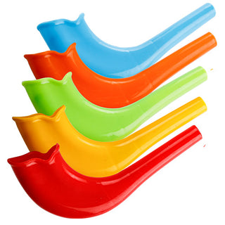 Plastic Shofar small, assorted Colors
