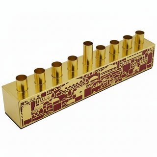 Menorah Gold Lacing