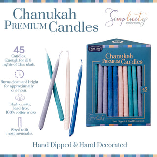 Chanukah Candles - Simplicity Colors