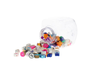 Chanukah Dreidel Filled With Beads