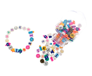 Chanukah Dreidel Filled With Beads