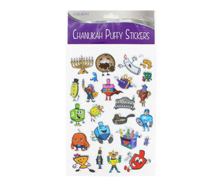 Chanukah Puffy Stickers