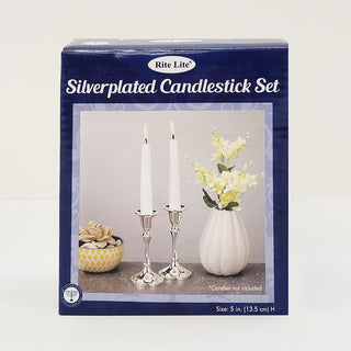 Silverplated Candlestick Set
