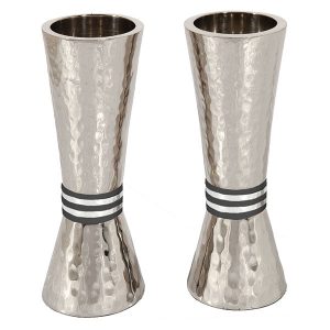Candlesticks - Hammer Work + Rings