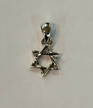 Silver Star of David Small