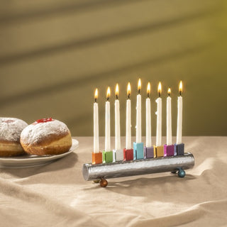 Hanukkah Menorah - Round Strip