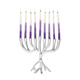 Tree of Life Hanukkah Menorah