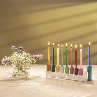 Hanukkah Menorah "L" - Multicolor