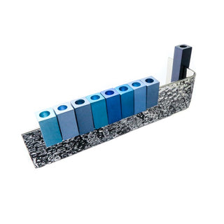 Hanukkah Menorah "L" - Multicolor