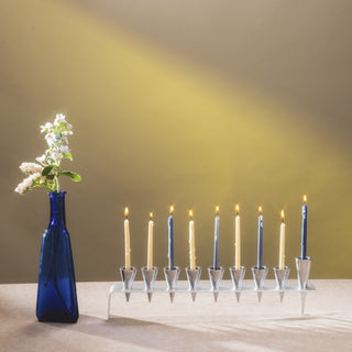 Hanukkah Menorah - Strip + Cone