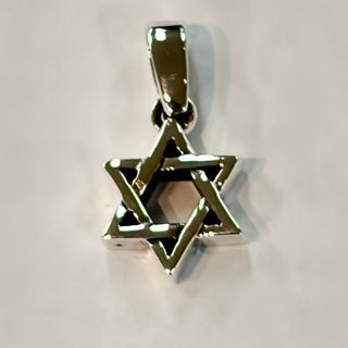 Silver Star of David Small