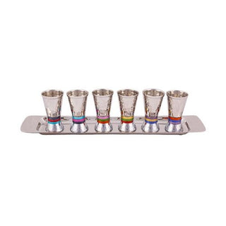 Kiddush Cup Set and Tray