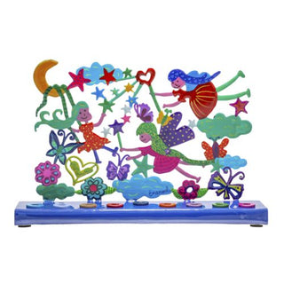Menorah - Laser Cut, Hand Painted