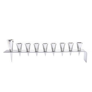 Hanukkah Menorah - Strip + Cone
