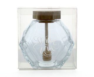 Glass Honey Jar