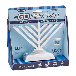 Rambam Style "Go Menorah"
