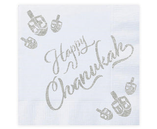 Chanukah Foiled Napkins