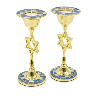 Candlesticks Star of David