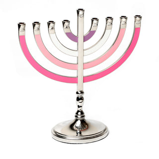 Menorah Classic Colored Arms 22cm