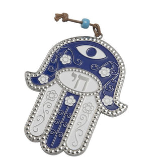 Metal Hamsa Chai