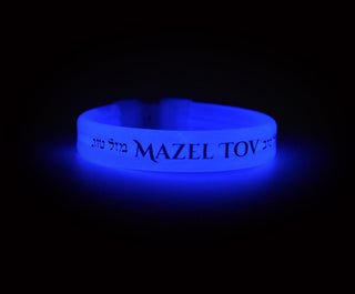 Mazal Tov Glow Wrist Band