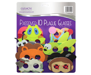 10 Plagues Foam Glasses