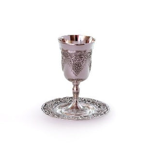 Kiddush Cup & Tray