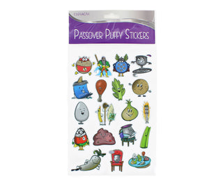 Passover Puffy Stickers