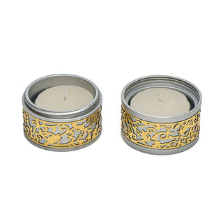 Travel Candlesticks Metal Cutout