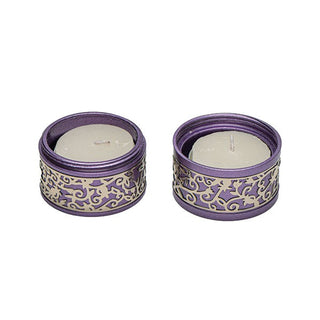 Travel Candlesticks Metal Cutout