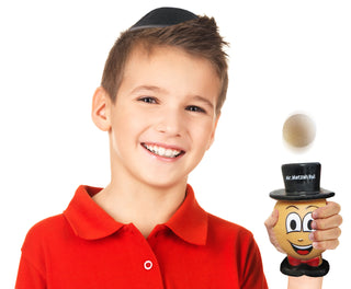 Popping Mr. Matzah Ball with 4 Balls