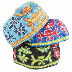 Bukharian Kippah Machine Made
